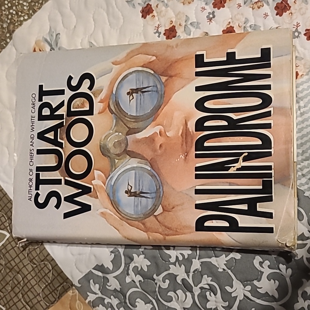 "Palindrome" Hardcover Book - White Cover